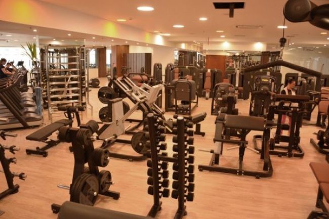 Equipamentos para academia de musculação